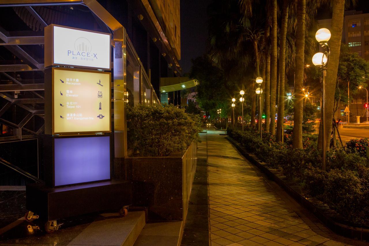 Place‧X Hotel Taipeh Exterior foto